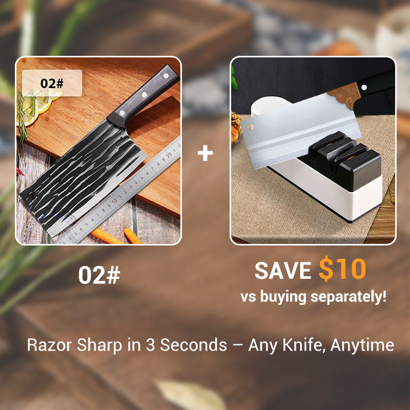 🔪 Couteau de cuisine forgé, tranchant et durable ! ⚔️