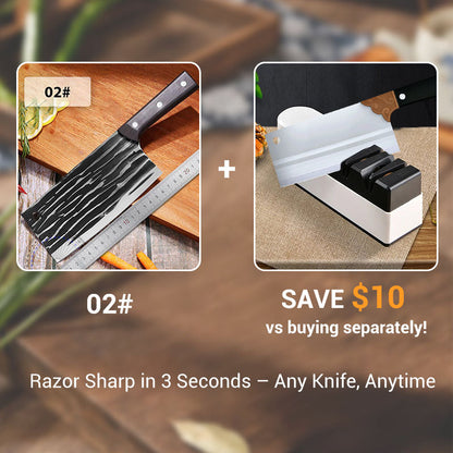 🔪 Couteau de cuisine forgé, tranchant et durable ! ⚔️