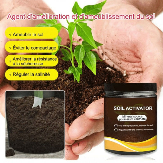 🌱50 % DE RÉDUCTION! 🏗️ Agent d‘Ameublissement pour Sol – Améliore la Structure, Drainage & Fertilité 🌿