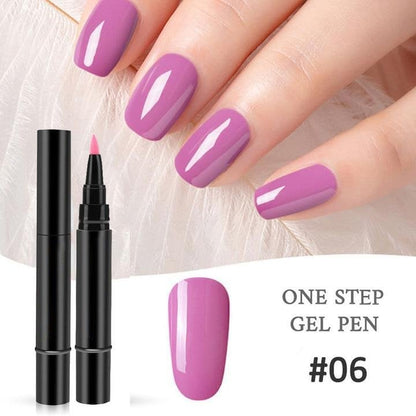 💅 Offre à durée limitée : 1 acheté, 1 offert - 19,99 € ! ✨ Stylo gel pour ongles « One Step » 🎨 Mini-lampe UV de poche offerte 💡