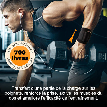 💎 49% DE RÉDUCTION ! 💎 Sangles de Poignet Robustes à Crochets pour Haltérophilie – Prise Ultrasécurisée, Confort Maximal & Support Musculaire Intensif