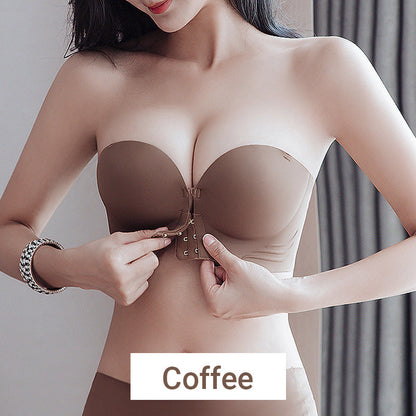 🏆Soutien-gorge sans bretelles à fermeture avant antidérapant🌿👑