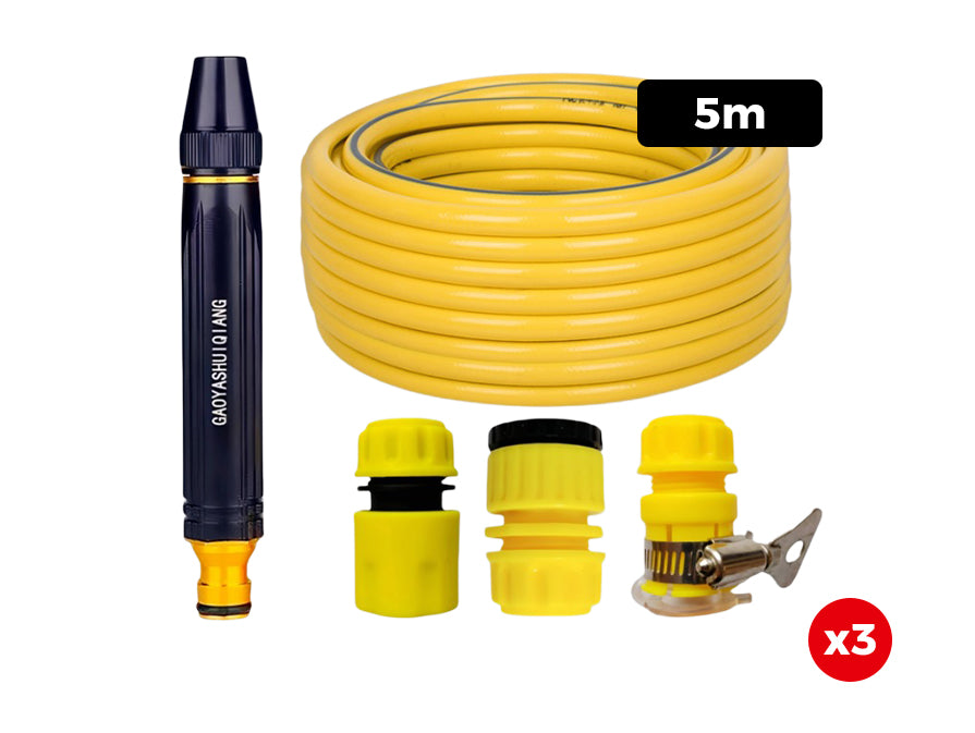 🚿50 % DE RÉDUCTION – Nettoyeur haute pression pour voitures et jardin ! 💦🚗 10 fois plus puissant, 8 modes de pulvérisation et boîtier métallique ultra-résistant