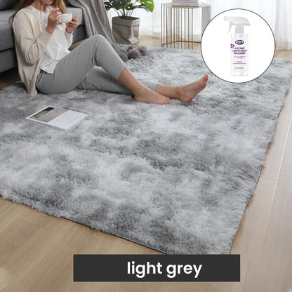 🔥 Tapis de sol en peluche à couleurs dégradées