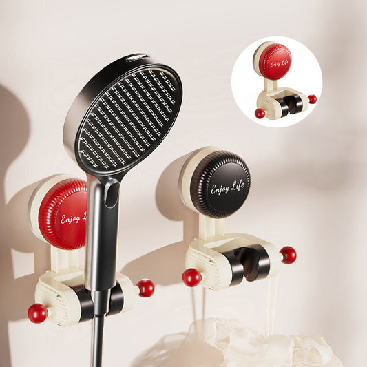 🚿🌟 Support de Douche à Ventouse Réglable - Installation Sans Perçage, Orientation 360° 💦✨