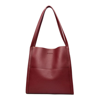 ⏰Promotion de dernier jour 49% DE RÉDUCTION⏰Sac à bandoulière en cuir véritable de couleur unie