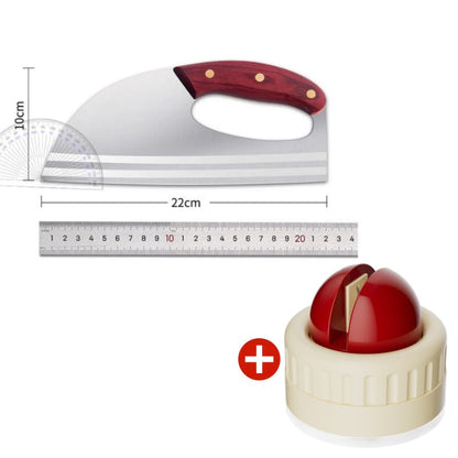 Couteau de cuisine ergonomique – Conçu pour une prise en main vers l'avant, il permet de couper facilement les légumes et la viande. Un cadeau bien pensé pour les cuisiniers amateurs. 🍅🔪