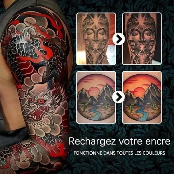 🔥 Baume Après-Soin Éclaircissant pour Tatouage