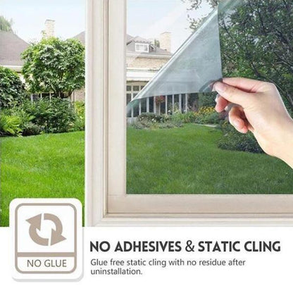 💯 49 % DE RÉDUCTION EN CE MOMENT ! 🔒 Autocollant anti-regards indiscrets pour fenêtres – Intimité à sens unique, protection contre les UV et application facile 🏠