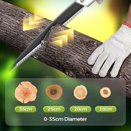 📢📢50% de réduction ! 🔥 Scie d’élagage universelle en acier SK5 – Lame tranchante, poignée ergonomique & fourreau inclus, idéale pour tous les arbres ! 🌳