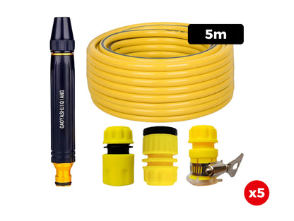 🚿50 % DE RÉDUCTION – Nettoyeur haute pression pour voitures et jardin ! 💦🚗 10 fois plus puissant, 8 modes de pulvérisation et boîtier métallique ultra-résistant