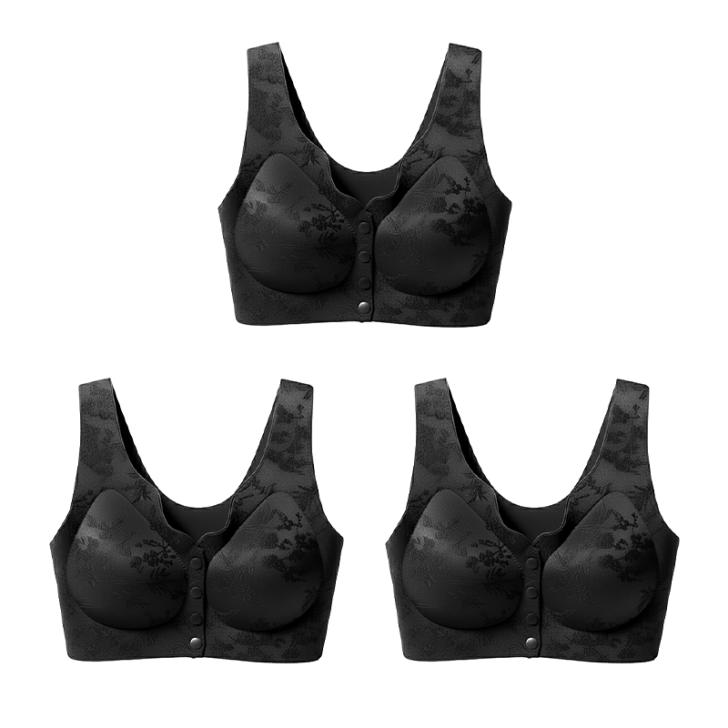 🏆Soutien-Gorge Confortable Sans Armature avec Fermeture Frontale🌿