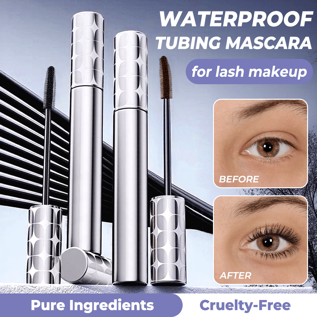 Mascara Toucher✨Tubing – duo noir et marron pour le maquillage des cils