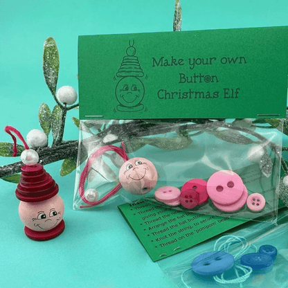 ⏰ Promotion du dernier jour : 50% OFF！✨ Kit de décoration DIY avec boutons 🎅🎄