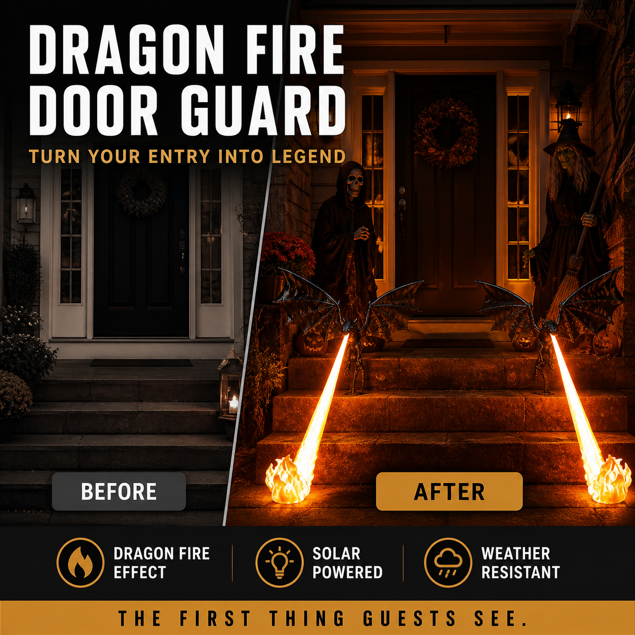 🐉 PROMO FLASH : 60% DE RÉDUCTION ! 🔥 Décoration Flamme de Dragon – PLA Soie – Effet Flamme Réaliste for Bibliothèque & Déco Halloween 🎃