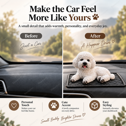 Décoration de voiture « Caniche » – La touche la plus mignonne pour votre tableau de bord 🐶✨