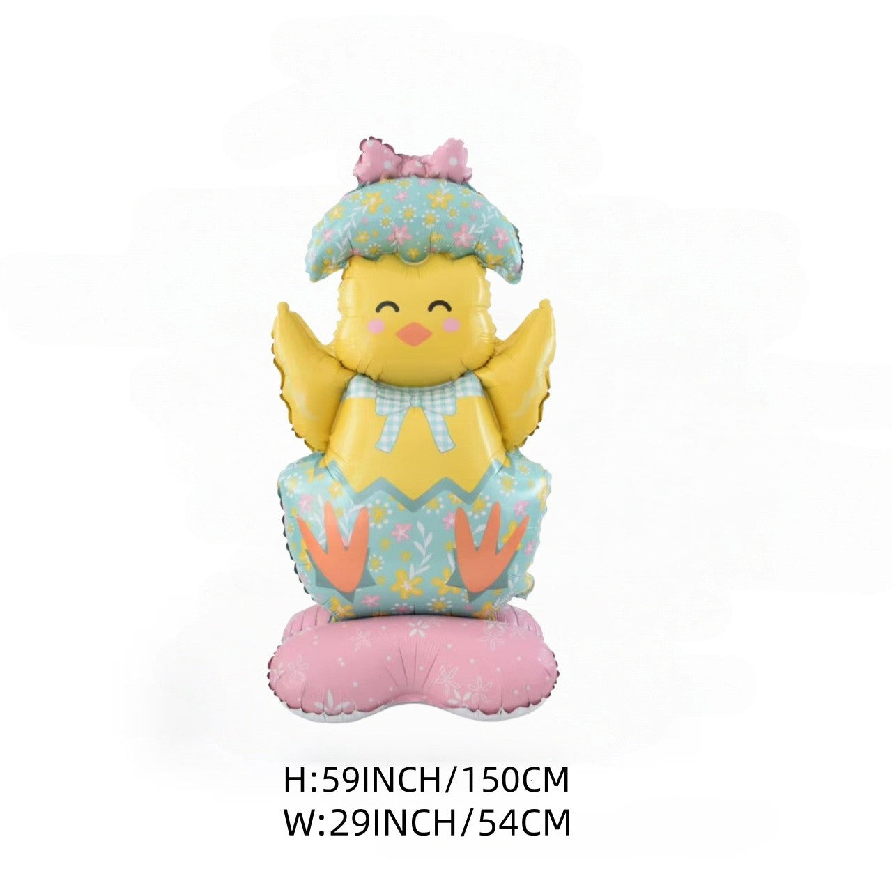 🐰 58% DE RÉDUCTION ! 🎉 Ballons 3D sur Pied pour Pâques – Géants Lapin/Carotte/Poussin/Œuf – Décoration Festive, Gonflage à l'Air & Parfait pour Enfants/Jardin 🌷
