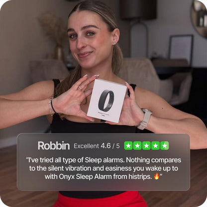 ⌚ Réveil vibrant silencieux DREANNO® - Dispositif de réveil à porter au poignet pour les gros dormeurs, évite de déranger votre partenaire, 2 niveaux d'intensité, jusqu'à 10 alarmes, batterie rechargeable de plus de 40 jours