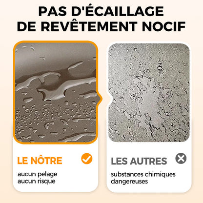 Assurance qualité + Poêle en fer épais à revêtement non toxique 👨‍🍳
