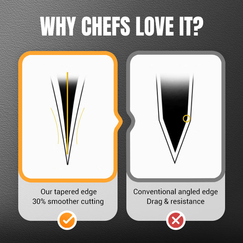 🔪 Couteau de cuisine forgé, tranchant et durable ! ⚔️