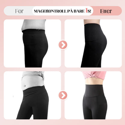 Leggings de yoga à taille haute avec renfort au niveau des fesses, contrôle abdominal et poche latérale
