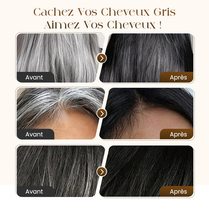 🔥 DERNIERES HEURES – 50% DE RÉDUCTION ! Peigne Colorant 2 en 1 pour Cheveux Gris – Sans Chimie, Sans Taches, Résistant à l’Eau