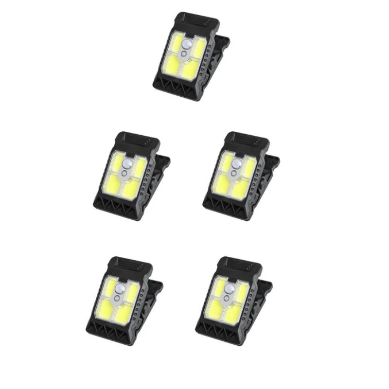 🎅 Offres Spéciales pour Noël 🎅Lampe Solaire à Clip Extérieur avec Détecteur de Mouvement🏡✨