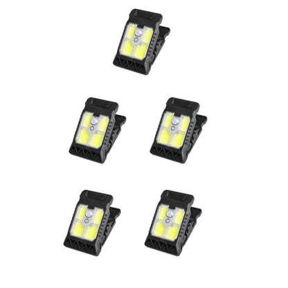 🎅 Offres Spéciales pour Noël 🎅Lampe Solaire à Clip Extérieur avec Détecteur de Mouvement🏡✨