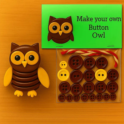 🐻✨ Création DIY : Des Animaux Trop Mignons en Boutons ! ✨❤️