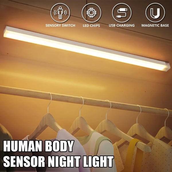 🎁Offre spéciale dernier jour - 50 % de réduction💡Lampes LED rechargeables magnétiques à capteur intelligent sans perforation