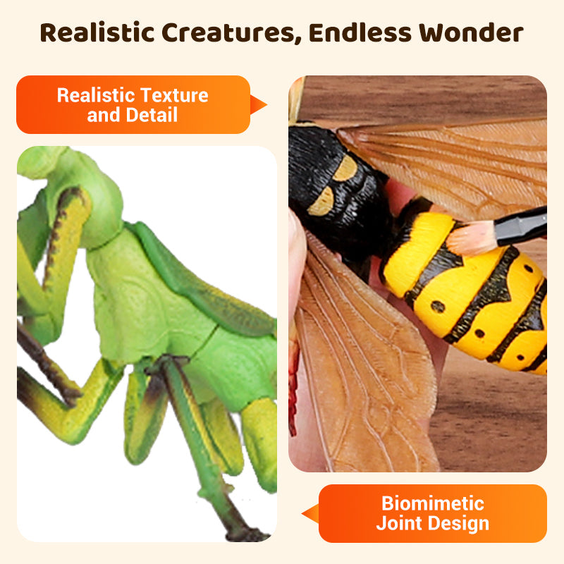 🐞Jouets à assembler pour enfants sur le thème des insectes et des animaux