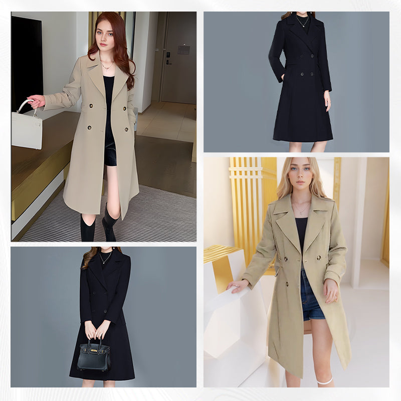 💖Trench-coat Élégant et Chaud pour Femmes✨