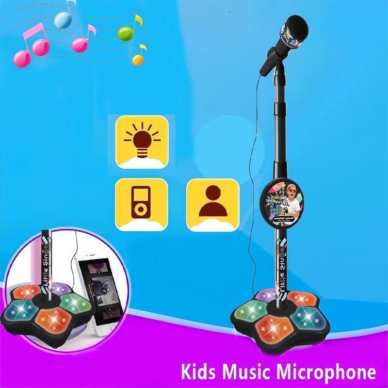 🎄✨ Soldes de Noël – Microphone jouet pour enfants 🎁