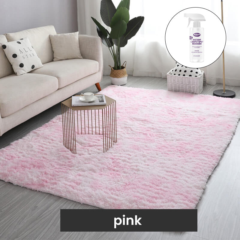 🔥 Tapis de sol en peluche à couleurs dégradées