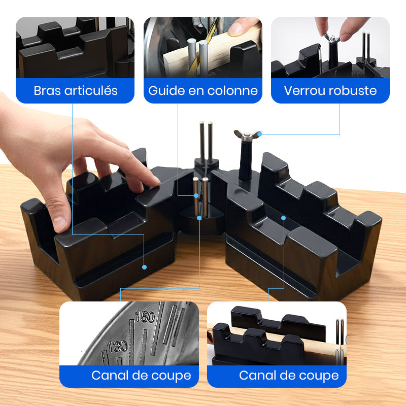 🔈🔈 50% DE RÉDUCTION ! ✨ Outil 2-en-1 Mesure et Coupe - Précision Maximale, Gain de Temps pour Bricolage et Menuiserie 📐
