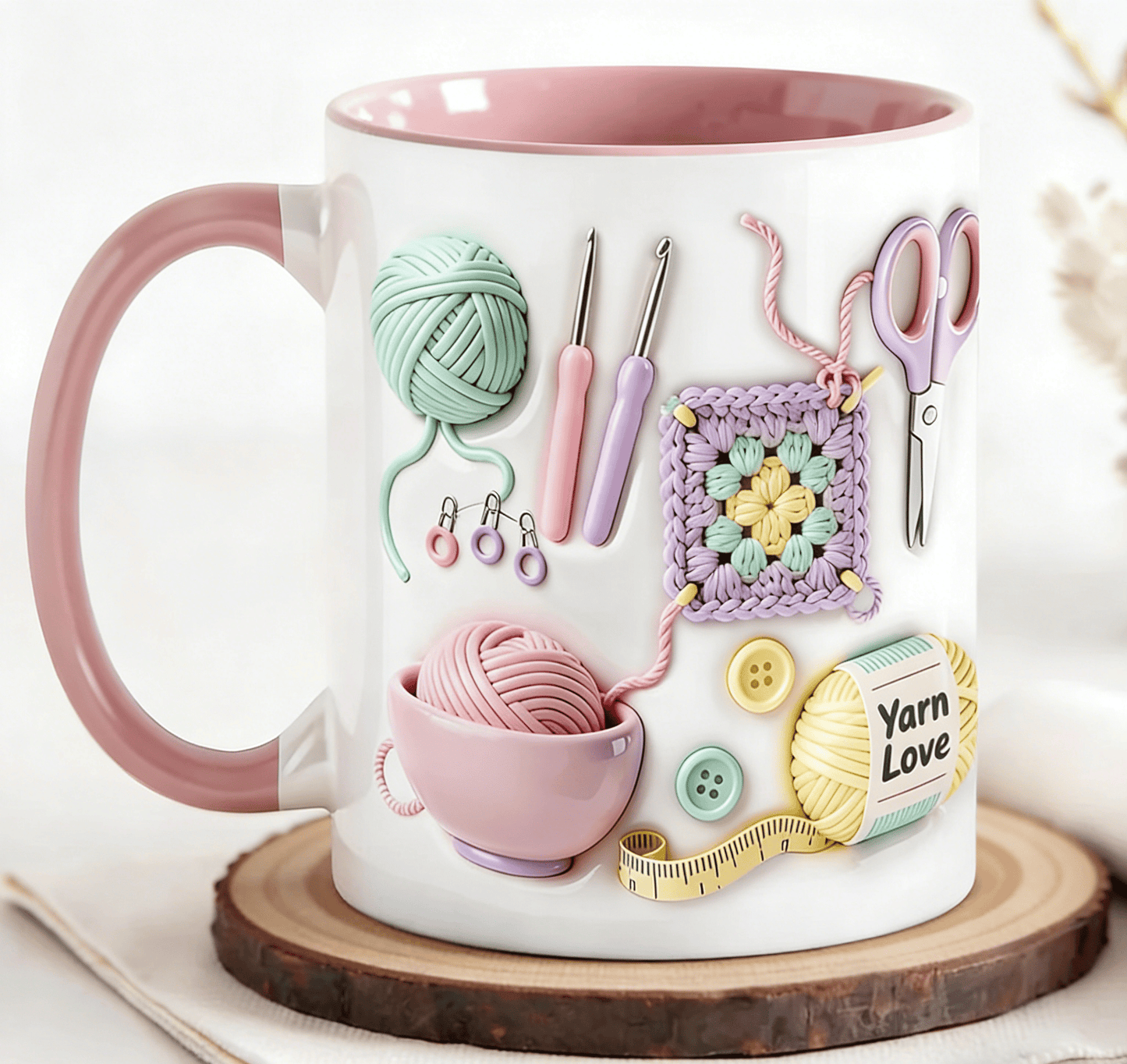 🔥DERNIER JOUR DE LA PROMOTION : 50 % DE RÉDUCTION !!🏆Offre flash⚡ Plus de 50 000 exemplaires vendus ! Presque épuisé💥Mug « Yarn Love », cadeau idéal pour les amateurs de loisirs créatifs et les esprits créatifs