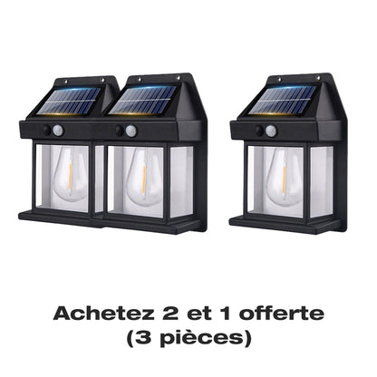 2025 Nouvelle lampe murale solaire pour l'extérieur