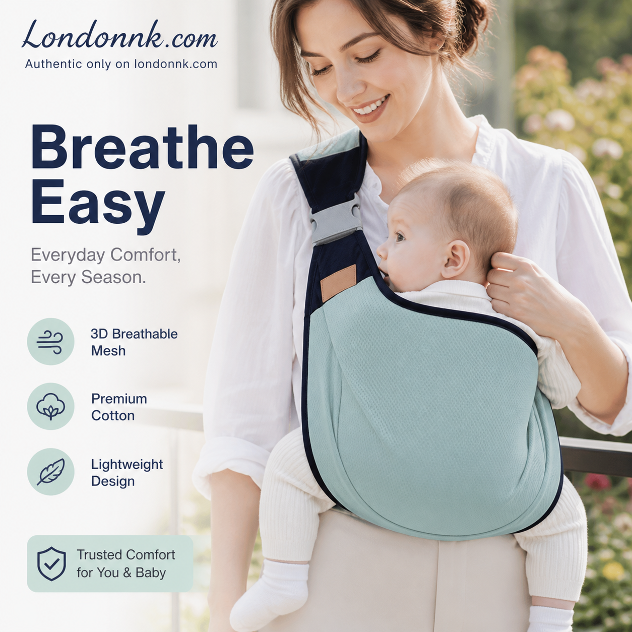 🎉 Promotions 2026 — Plus de 30 000 exemplaires vendus ! 👶 Porte-bébé respirant 4 en 1 – 0 à 36 mois, face à soi ou face au monde, devant ou derrière – Confort et mains libres pour les parents et bébé ! ✨