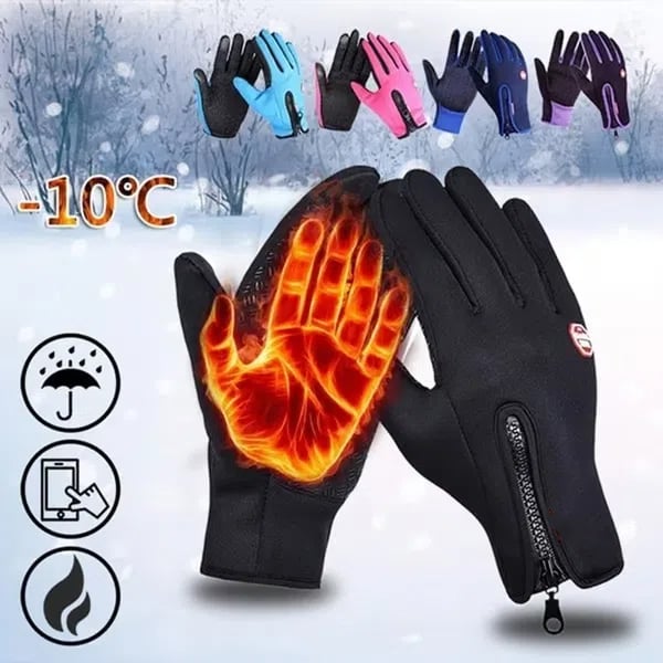 ❄️SOLDES DU JOUR DU LSAT 60 % DE RÉDUCTION !!🔥Gants thermiques imperméables à écran tactile🧤