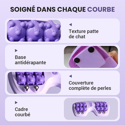 🏆Apaisement Immédiat ! Rouleau de Massage Portable à Deux Têtes pour les Pieds🦶🌿
