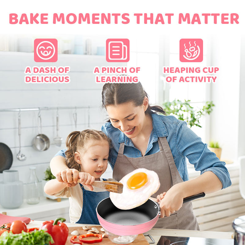 🎁[Meilleur cadeau pour enfant]🍳Mini cuisine jouet pour enfants - Set de 22 pièces
