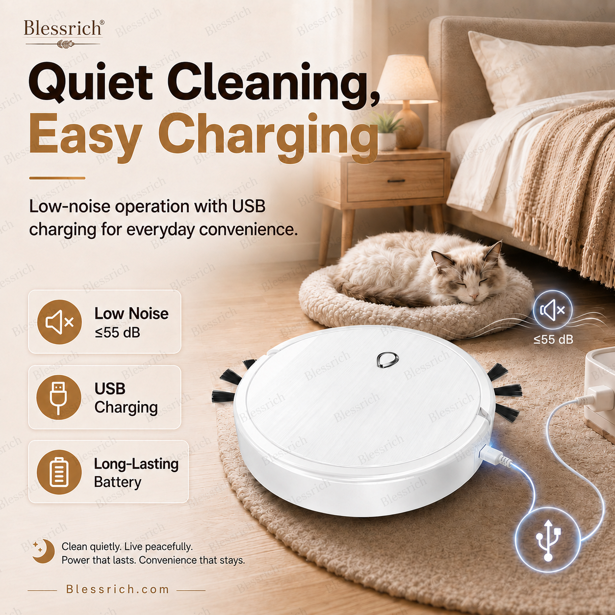Balayeuse-robot 3-en-1 SmartSweep