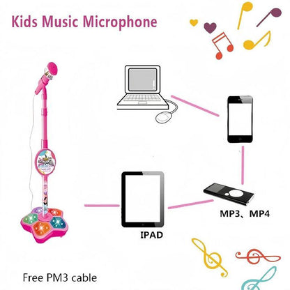 🎄✨ Soldes de Noël – Microphone jouet pour enfants 🎁