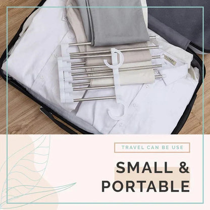 👑✨ Porte-Pantalons Multifonctionnel – Gain de Place et Pratique 🌟🏆