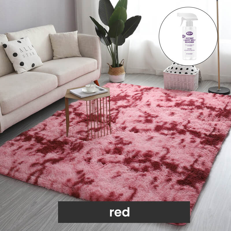 🔥 Tapis de sol en peluche à couleurs dégradées
