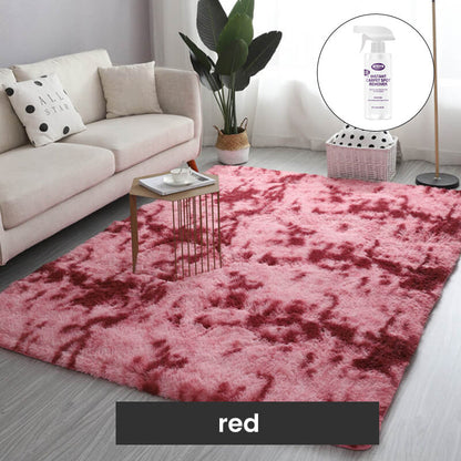 🔥 Tapis de sol en peluche à couleurs dégradées