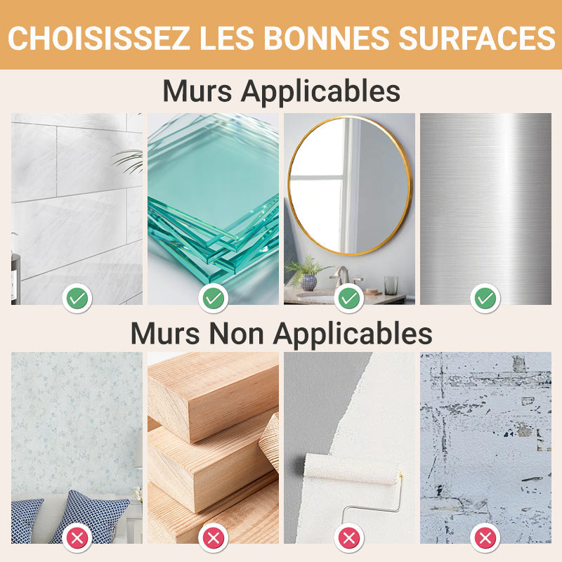 🔥Nouvelle mise à niveau 🍃Vente chaude 50% Off🔥Support de rangement à ventouse avec trou de drainage【Vente directe d'usine】