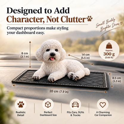 Décoration de voiture « Caniche » – La touche la plus mignonne pour votre tableau de bord 🐶✨