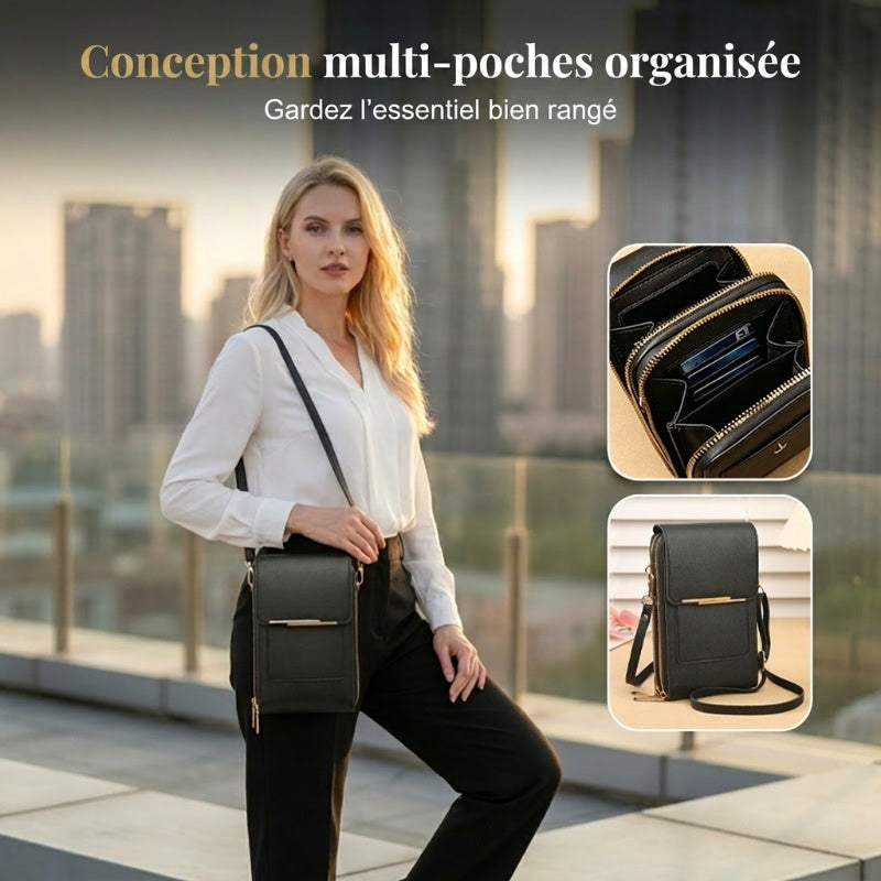 🔥Soldes exceptionnels 57 % de réduction -🎁Sacoche pour téléphone portable à écran tactile pour femme🤩