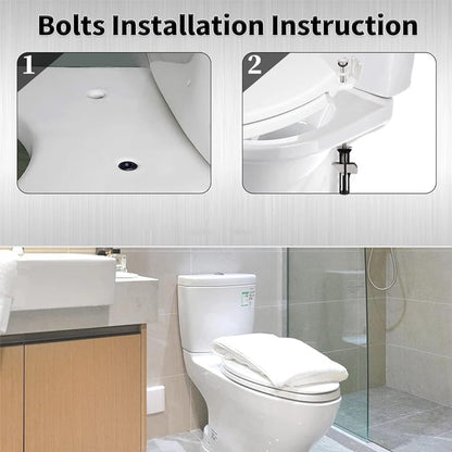 Vis de fixation pour siège de toilettes à usage intensif
